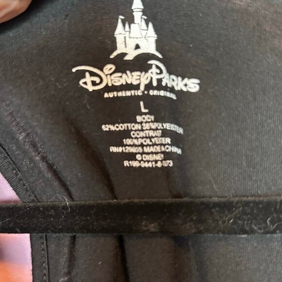 Disney Parks Sequin Tank Top Mickey Mouse Animal Print Pink Purple Size Large - Picture 6 of 6